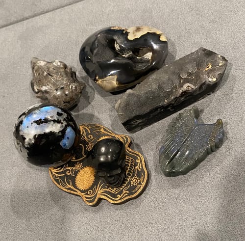 Customer photo review of KIKICRYSTAL Imperfection and Raw Claim Sale For 0115