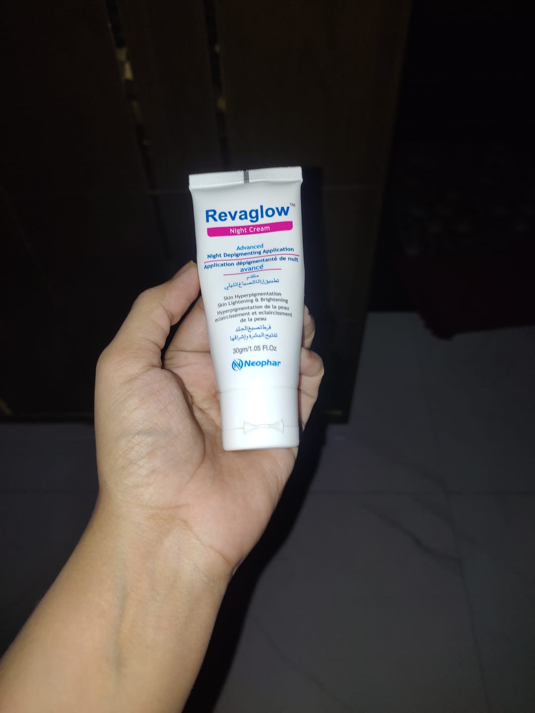 Customer photo review of Revaglow Night Cream