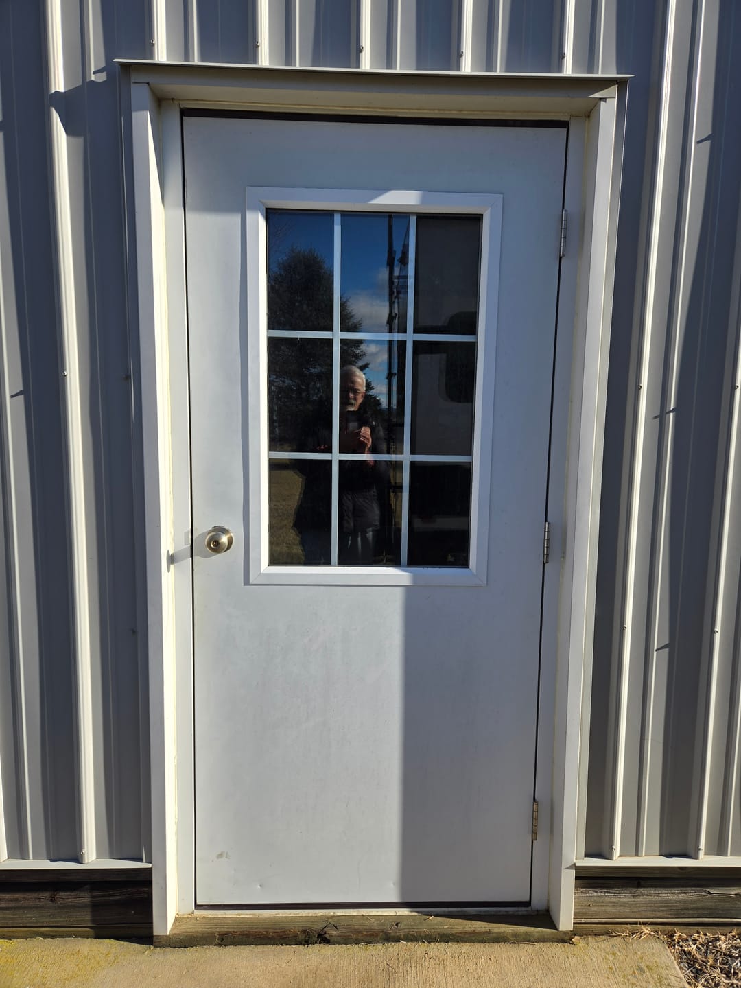 Customer photo review of 36" Taylor Slide-On Door Sweep