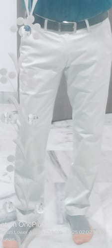 Customer photo review of Basic Chino - Light Gray Trouser For Men | Ariser