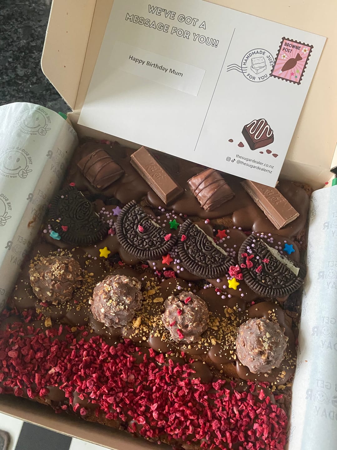 Customer photo review of Flavour sampler box