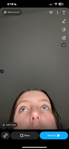 Customer photo review of NEW AND IMPROVED Lash Growth Serum