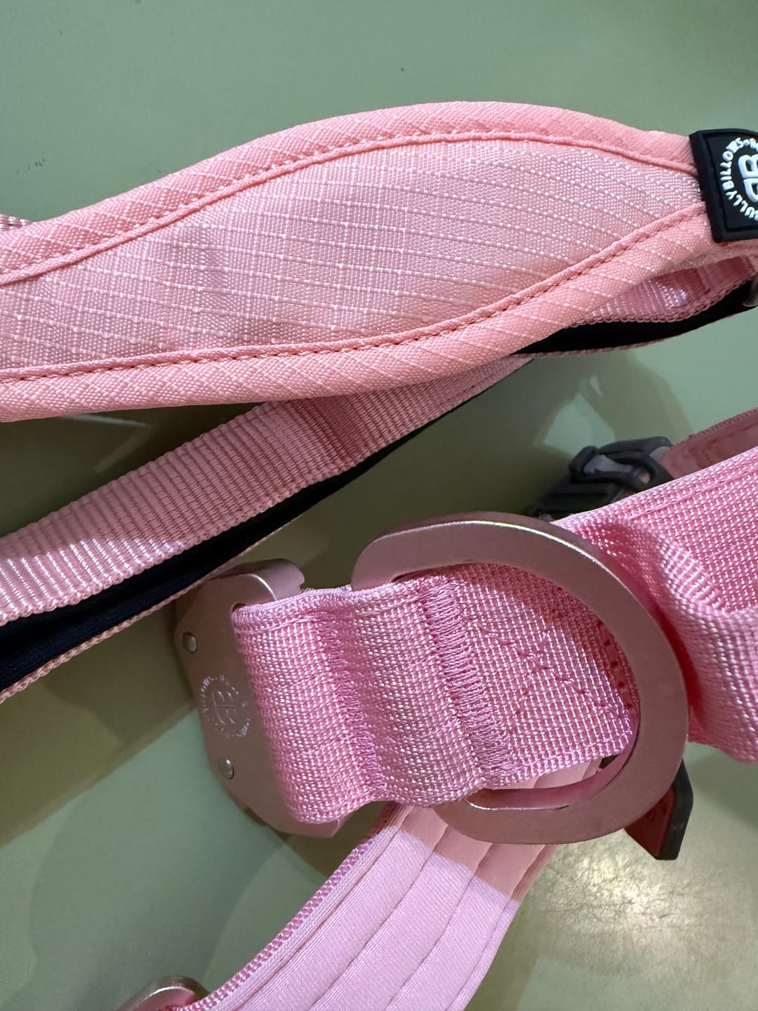 Customer photo review of Ladder Combat® Multiple Handles Lead - Pink