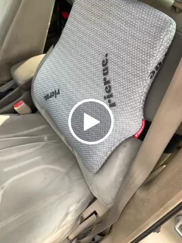 Customer video review of Ruf- Full back Support Pillow