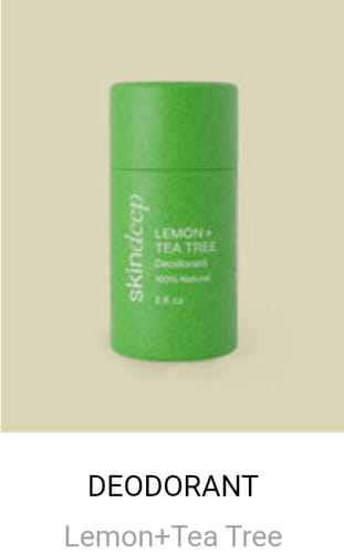 Customer photo review of DEODORANT