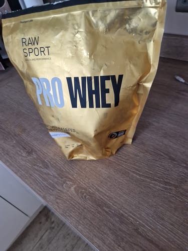 Customer photo review of Grass Fed Whey Protein Powder Pro