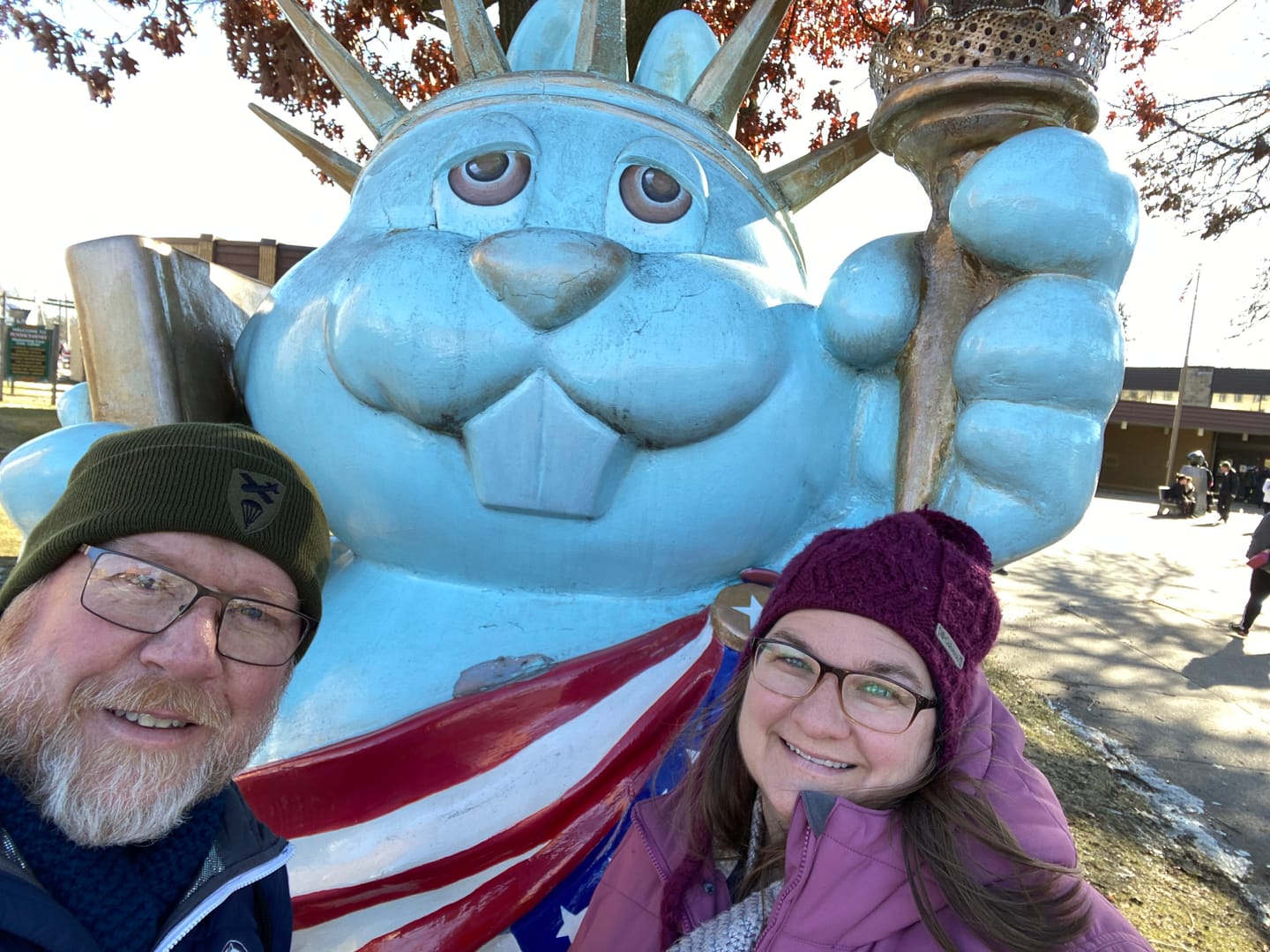 Customer photo review of Airborne Community Classic Cuffed Beanie