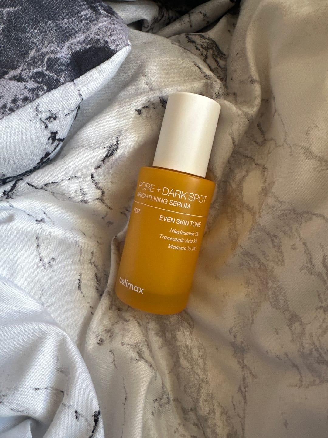 Customer photo review of Serums ādas toņa un reljefa izlīdzināšanai Celimax Pore+Dark Spot Brightening Serum