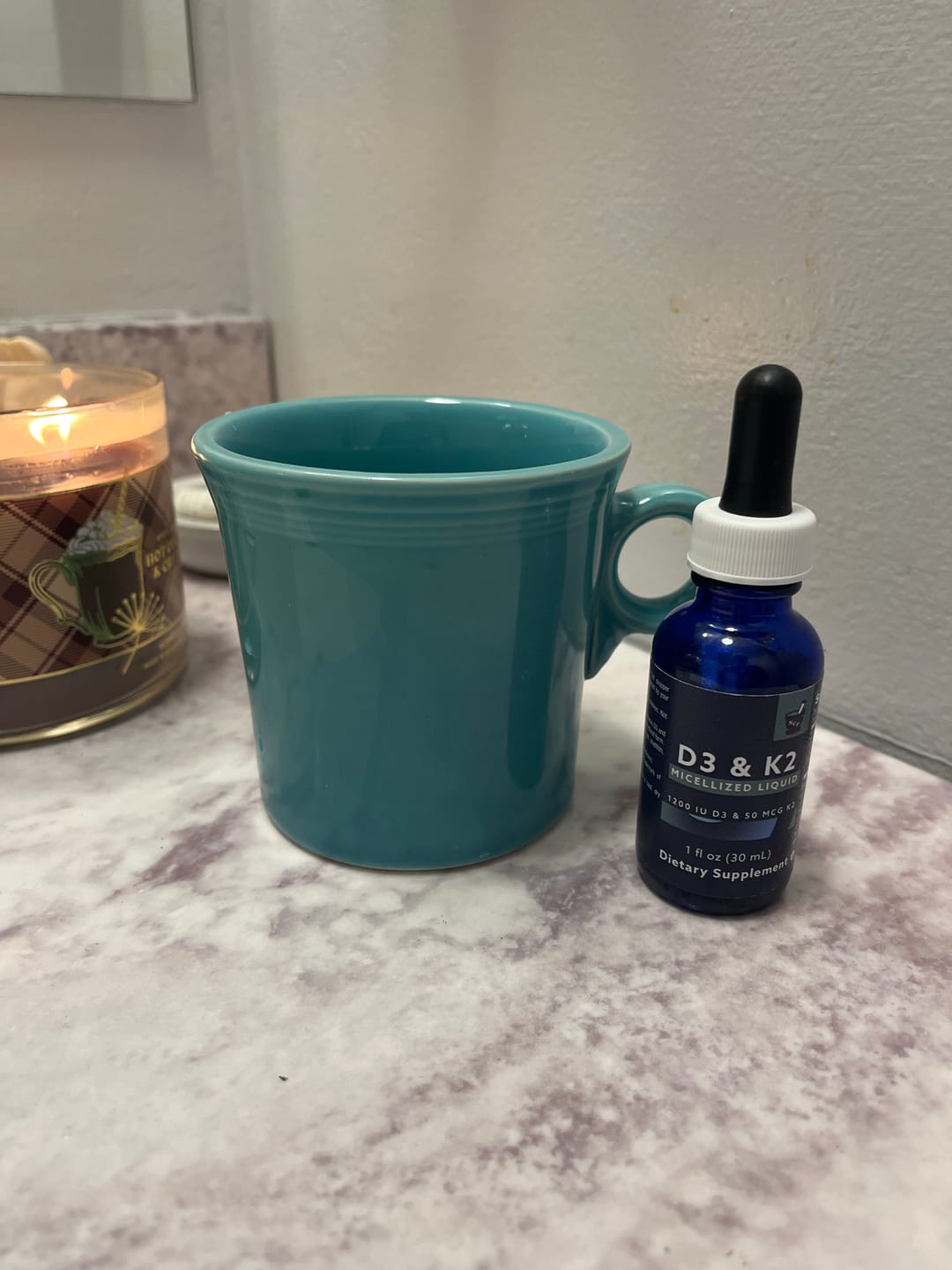 Customer photo review of D3 & K2 Micellized Liquid