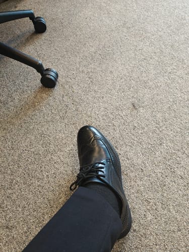 Customer photo review of Zapatos Bond Style Negro