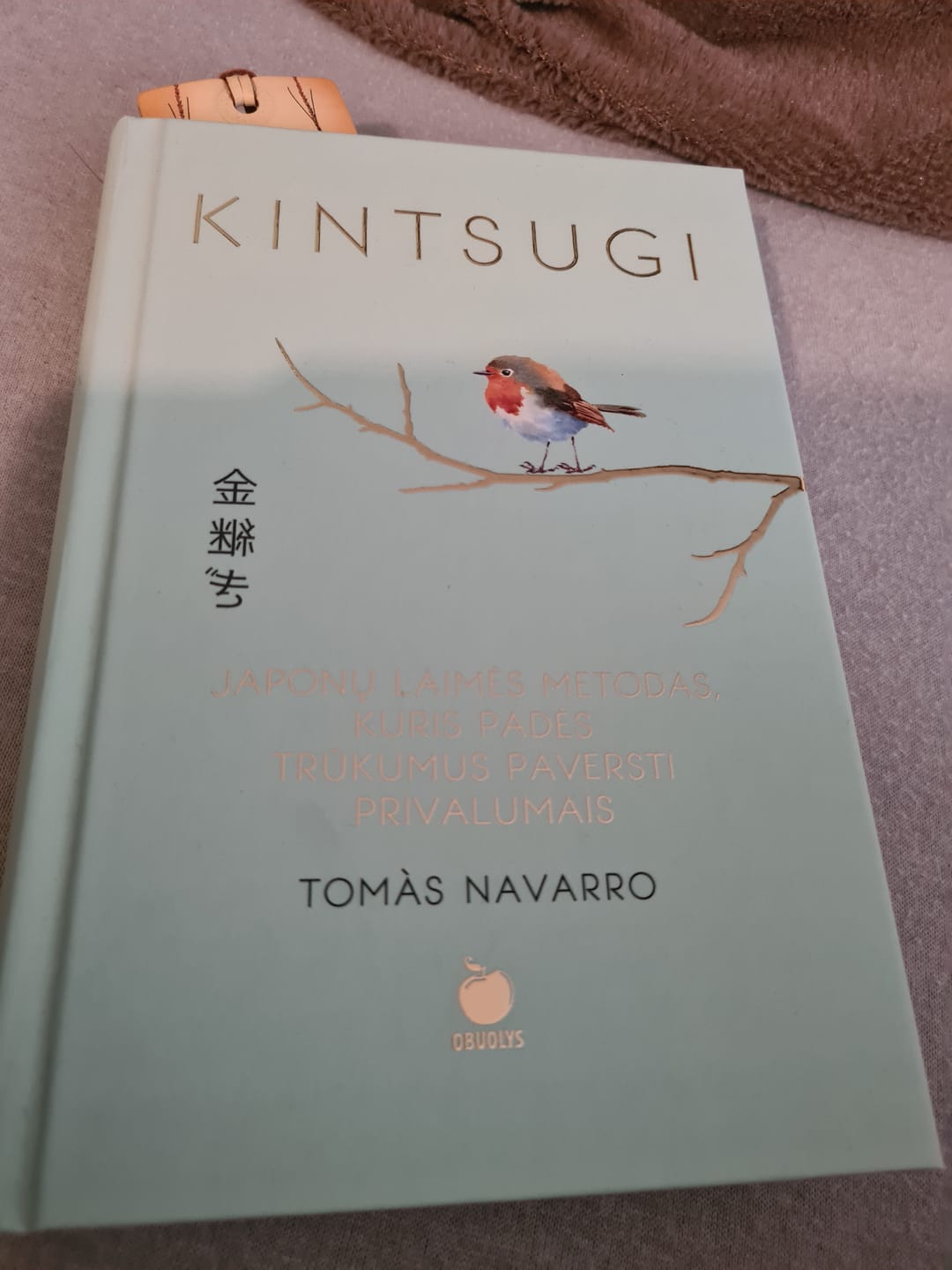 Customer photo review of Kintsugi: slaptas japonų laimės metodas, kuris padės gyvenimo trūkumus paversti privalumais