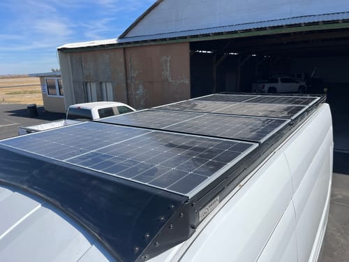 Customer photo review of FORD TRANSIT ROOF RACK