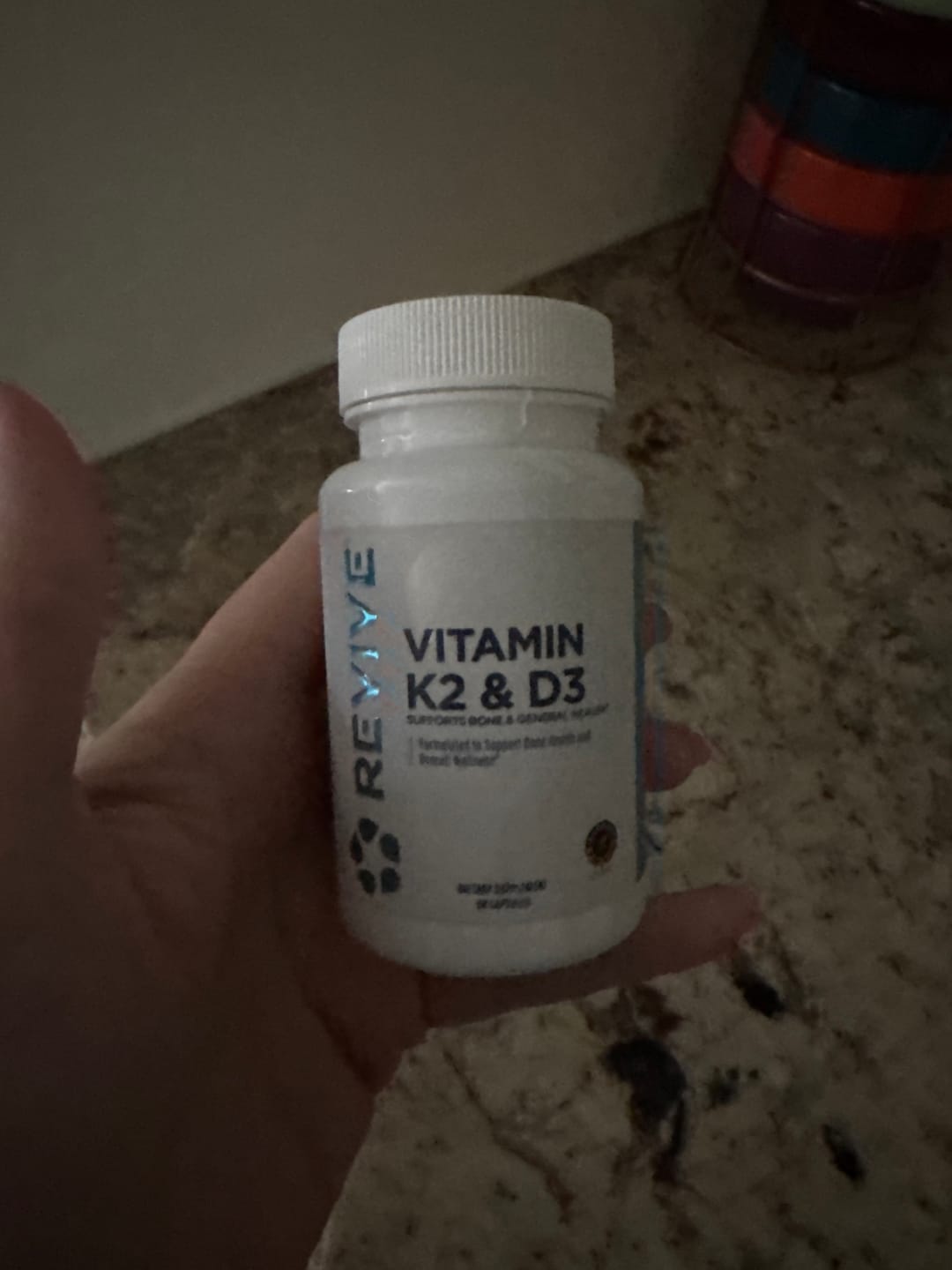 Customer photo review of Vitamin K2 & D3
