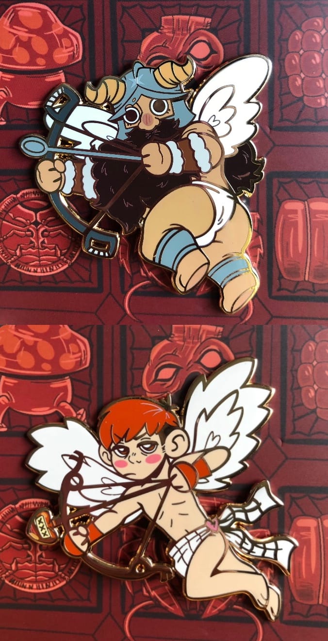 Customer photo review of Custom Enamel Pins