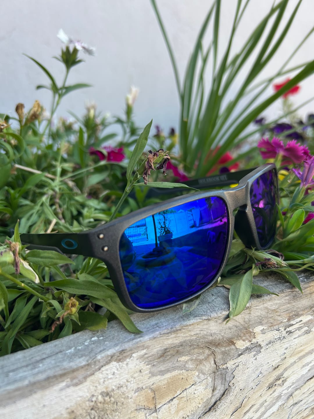 Customer photo review of Lenses for Oakley Holbrook OO9102