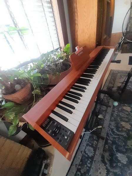 Customer photo review of Donner DEP-1S piano numérique clavier d'e-piano semi-lesté de style bois