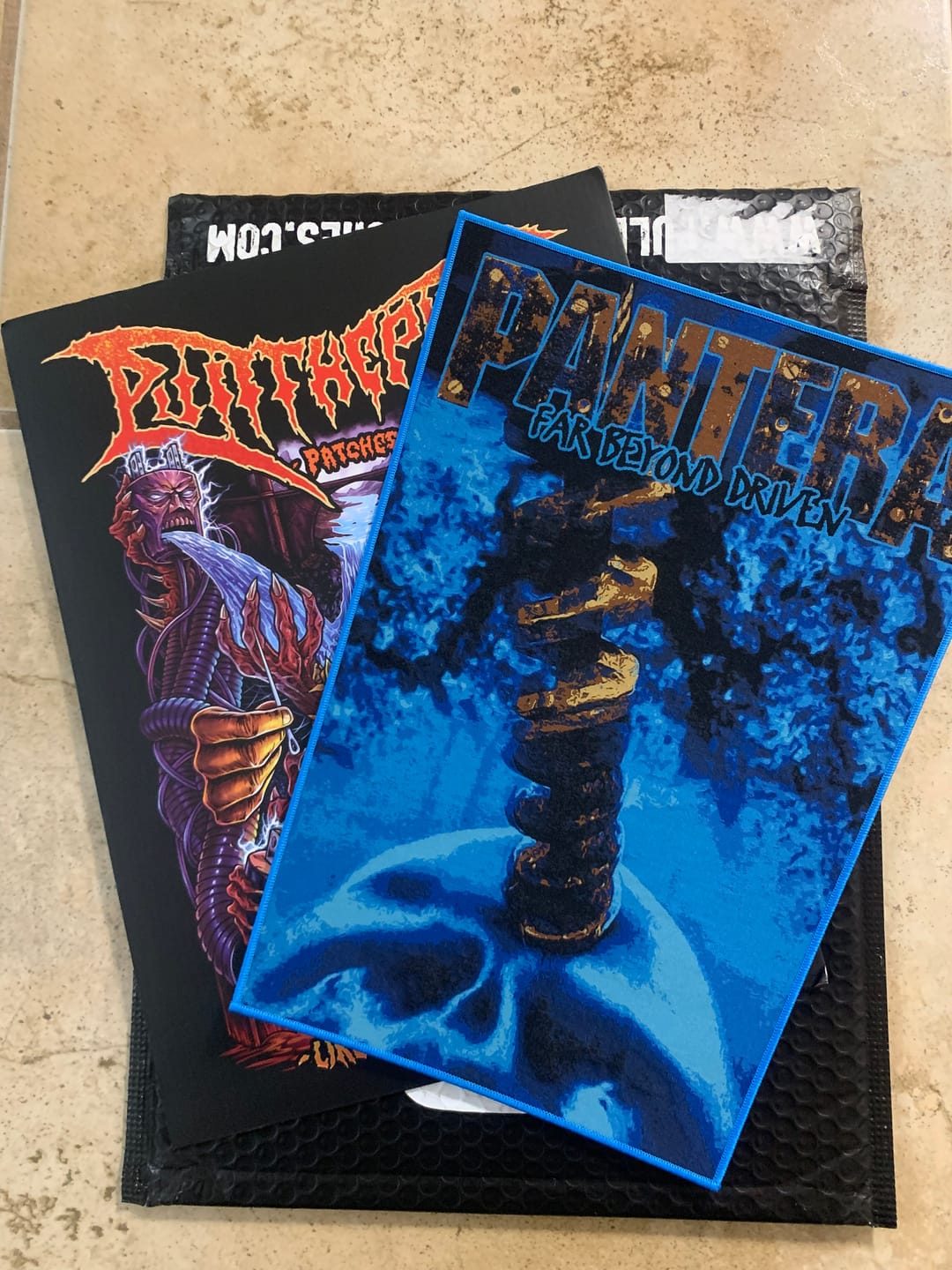 Customer photo review of Pantera - Far Beyond Driven - Backpatch