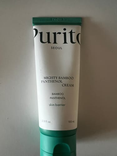 Customer photo review of Purito SEOUL Mighty Bamboo Panthenol Cream regeneruojantis kremas su pantenoliu