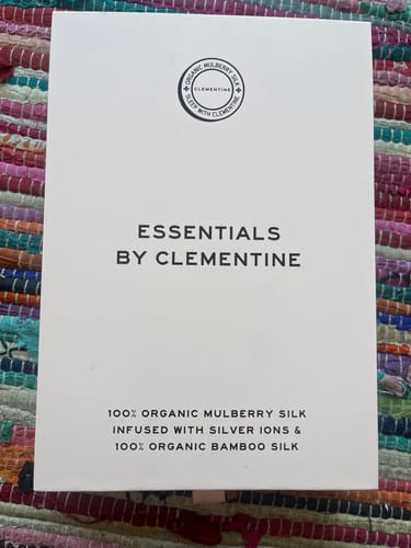 Customer photo review of Essentials Organic Hair Bonnet