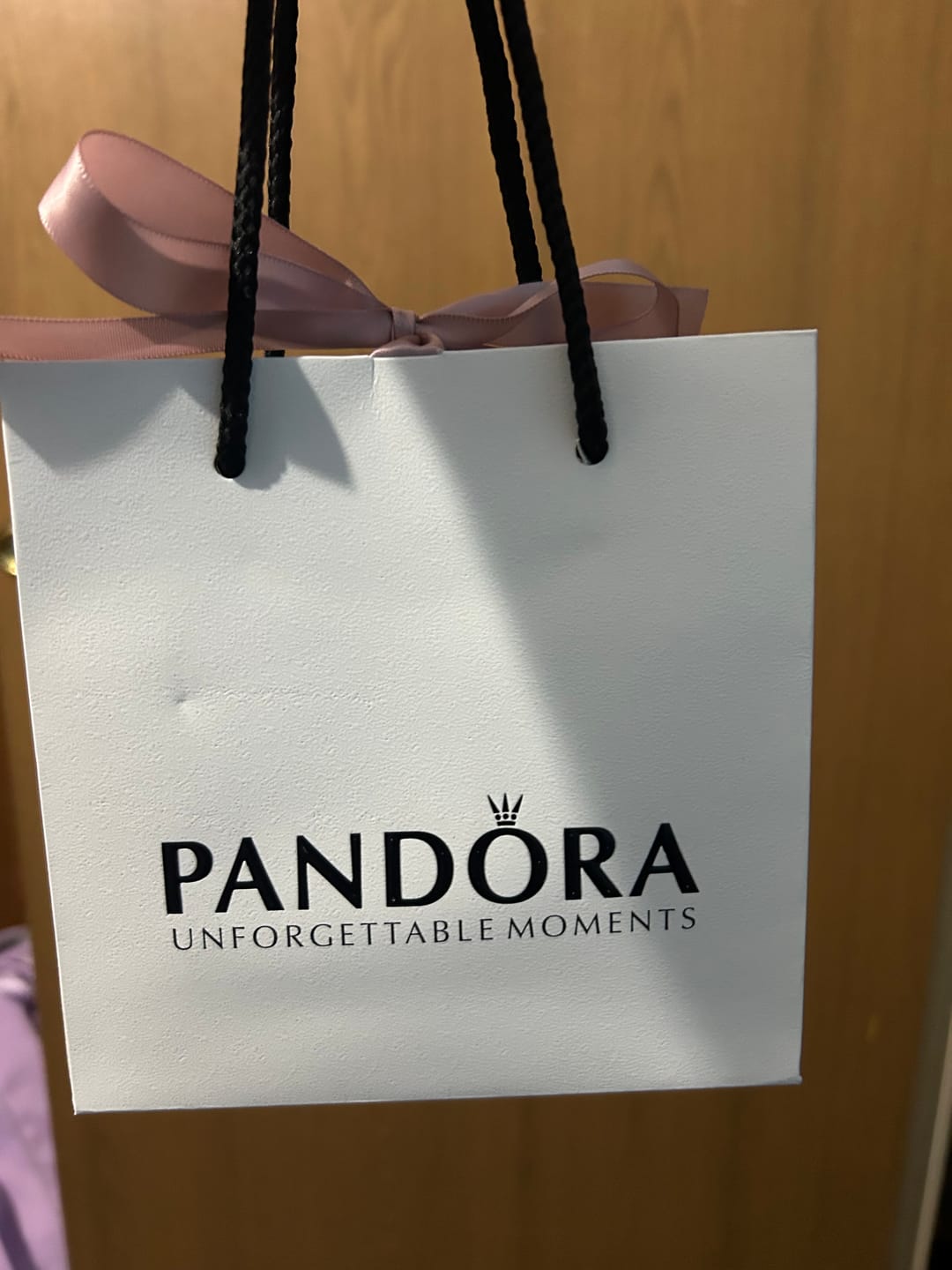 Customer photo review of ANILLO PROMESA PANDORA CORAZON ELEVADO + KIT DE REGALO