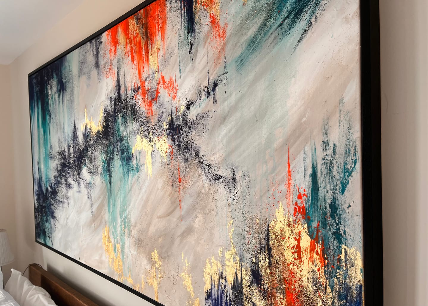 Customer photo review of Original canvas art