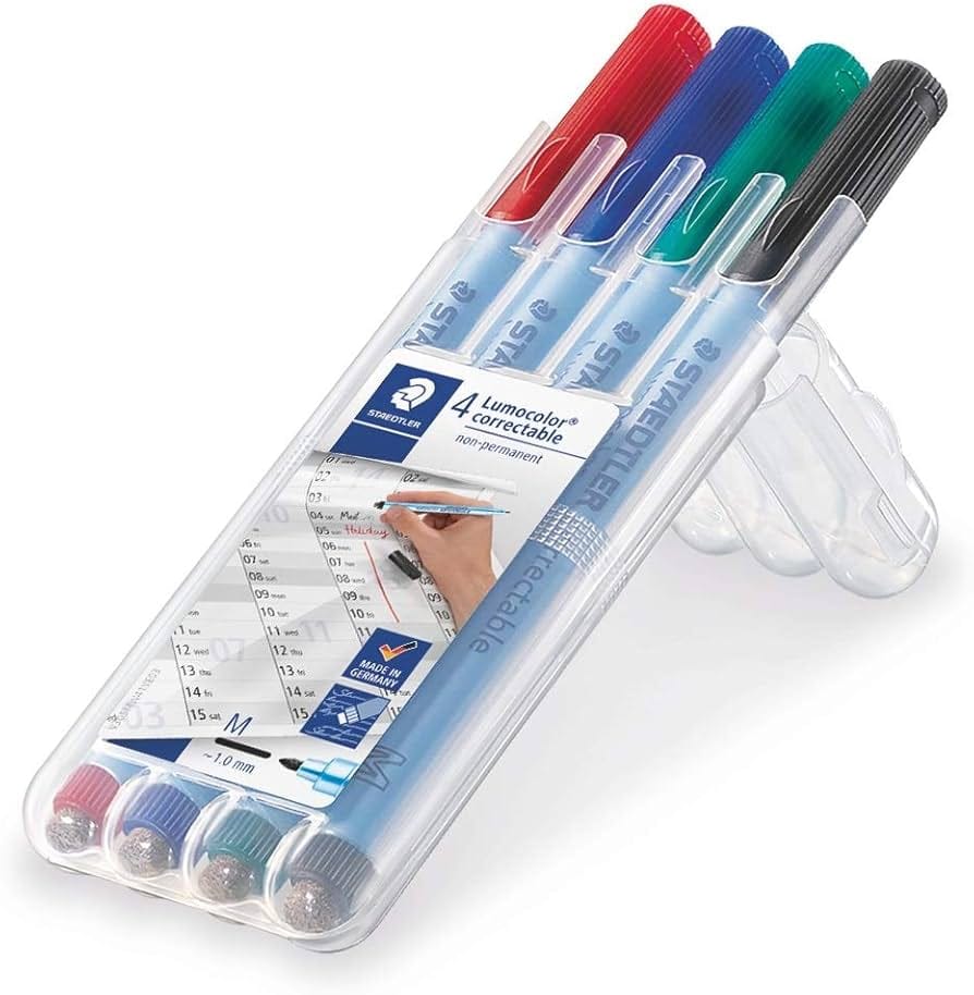 Customer photo review of Pack Staedtler Lumocolor® Non-permanent (F)
