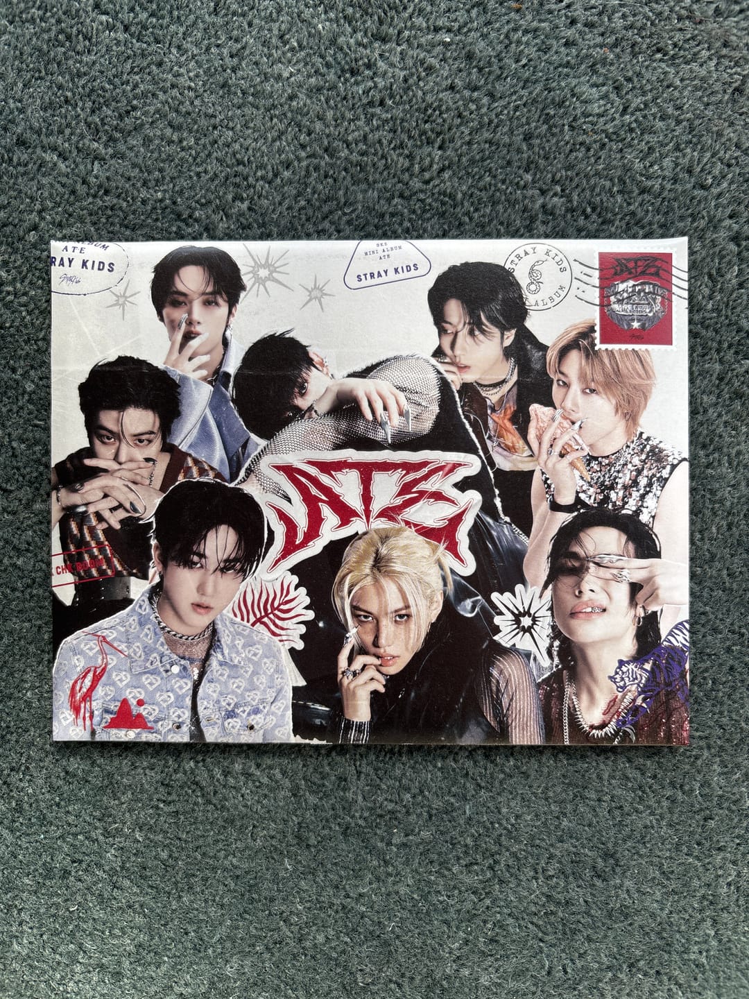 Customer photo review of STRAY KIDS - ATE ALBUM LETTER VER RANDOM