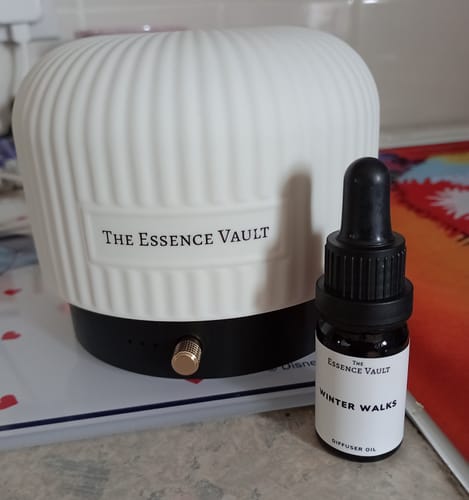 Customer photo review of Winter Walks Electric Diffuser Fragrance Oil