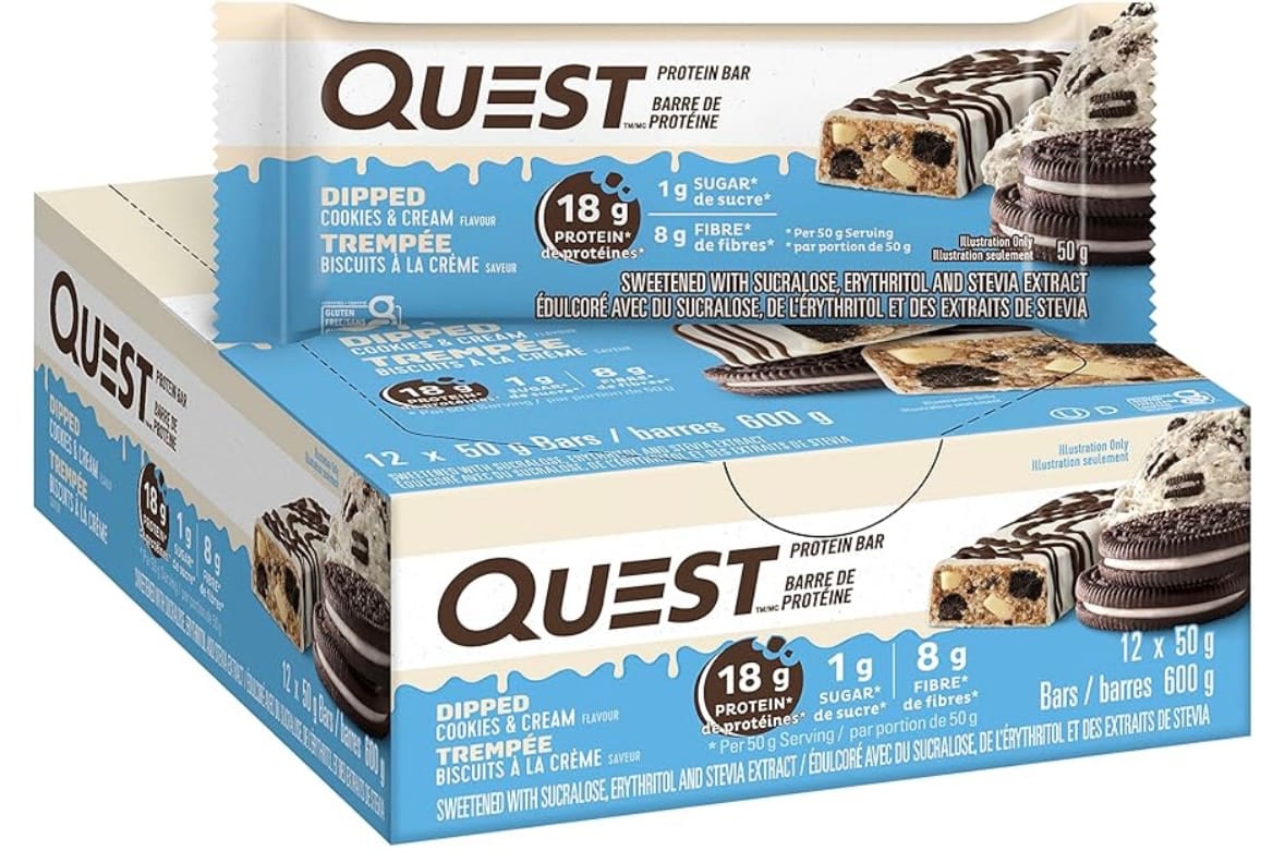 Customer photo review of Quest - Barre de protéine 60g