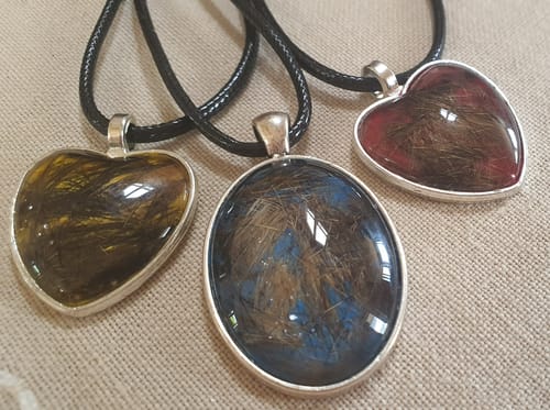 Customer photo review of Heart Pendants