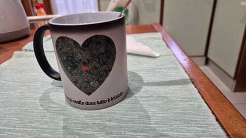 Customer photo review of Tazza magica personalizzata 325ml