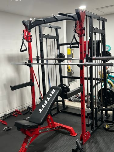 Customer photo review of Major Fitness SML07 All-In-One Home Gym Smith Machine