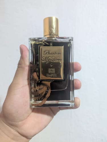 Reseña con foto de un cliente sobre Perfume Emper Phantom My Hero 100ml EDP