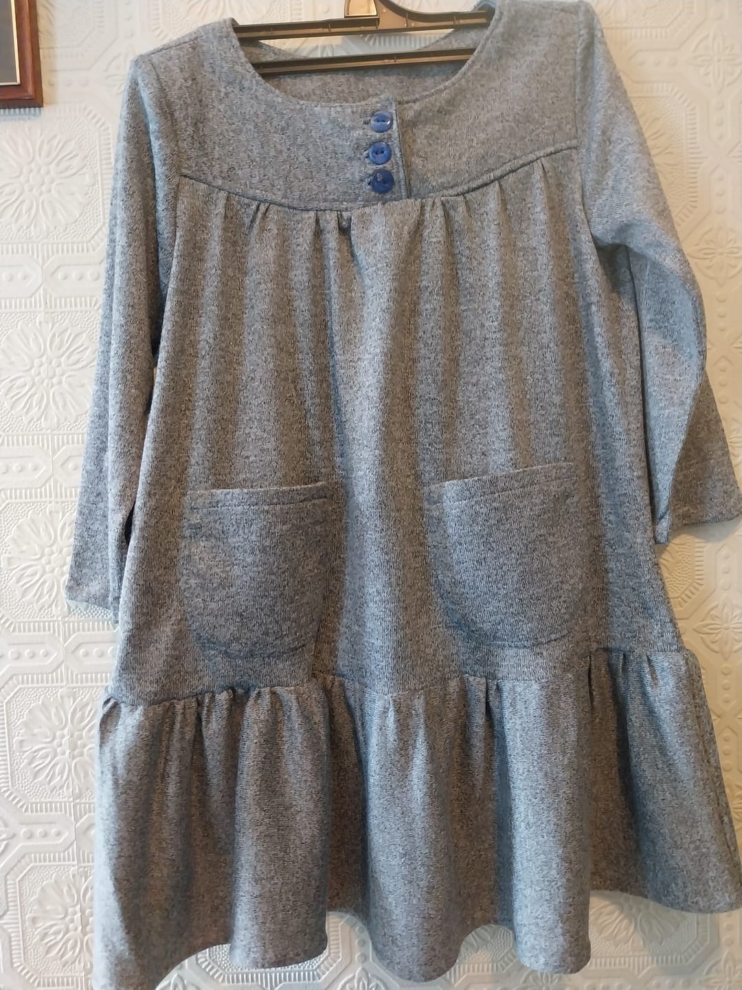 Customer photo review of Melange Knit Fabric