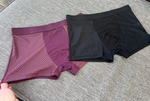 Kundenbewertung mit Foto zu Boxershorts - Premium Eisseide
