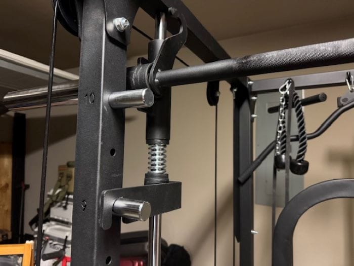 Customer photo review of EVOLPOW M2A Brute All-in-One Smith Machine Home Gym
