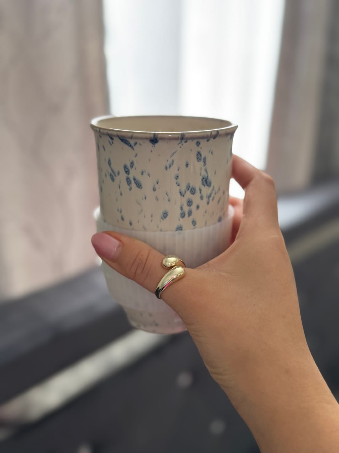 Customer photo review of Orchid Cup (Includes Lid & Band)