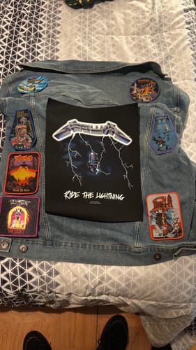 Customer photo review of Death - In Death We Trust - Patch