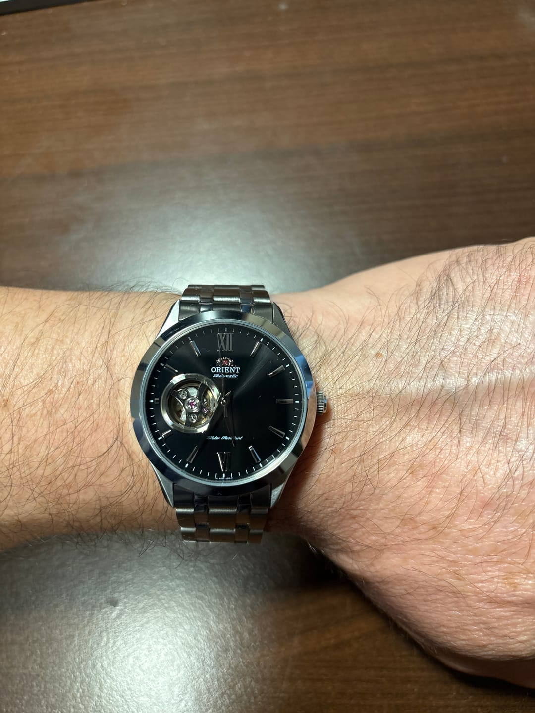 Customer photo review of Reloj Orient FAG03001B0 Automático Open Heart Negro 38,5 mm