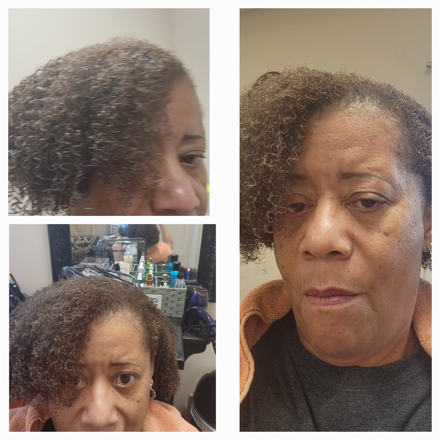 Customer photo review of Sculpting Jelly - Anti Frizz - Luscious Lotus