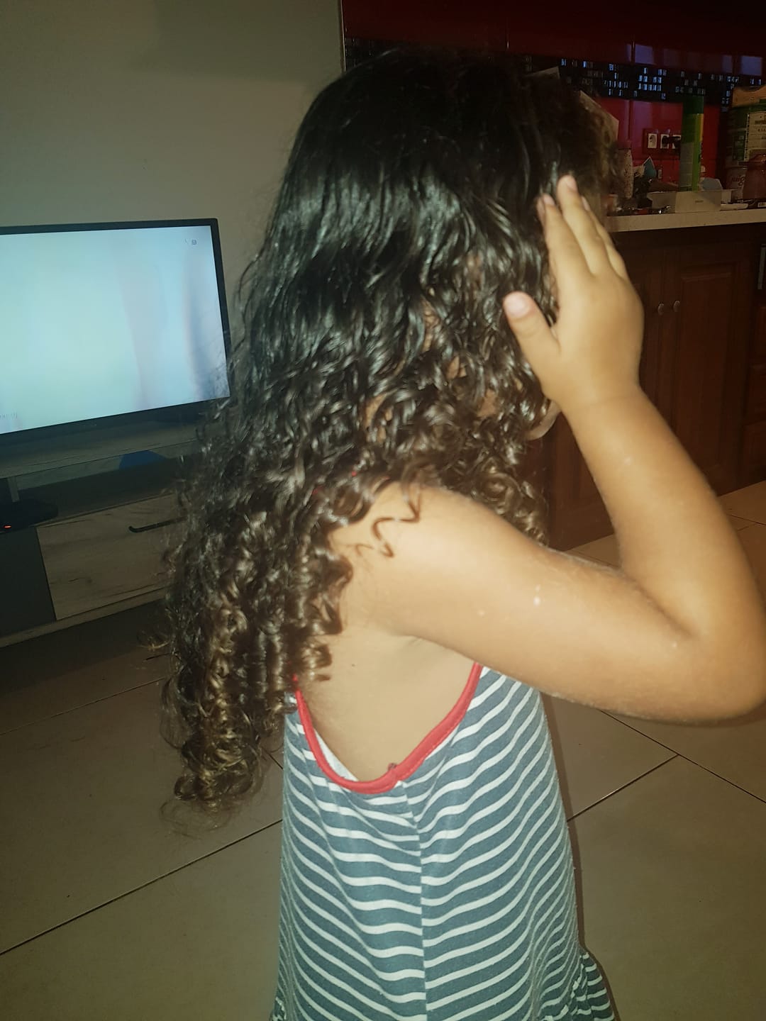 Customer photo review of Duo Curly Love – Repulpeur de boucle et gelée capillaire 2x200ML