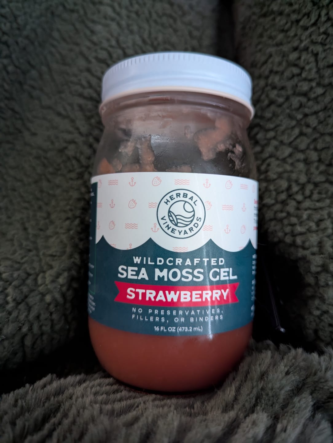 Customer photo review of Flavored Sea Moss Gel Trio Bundle