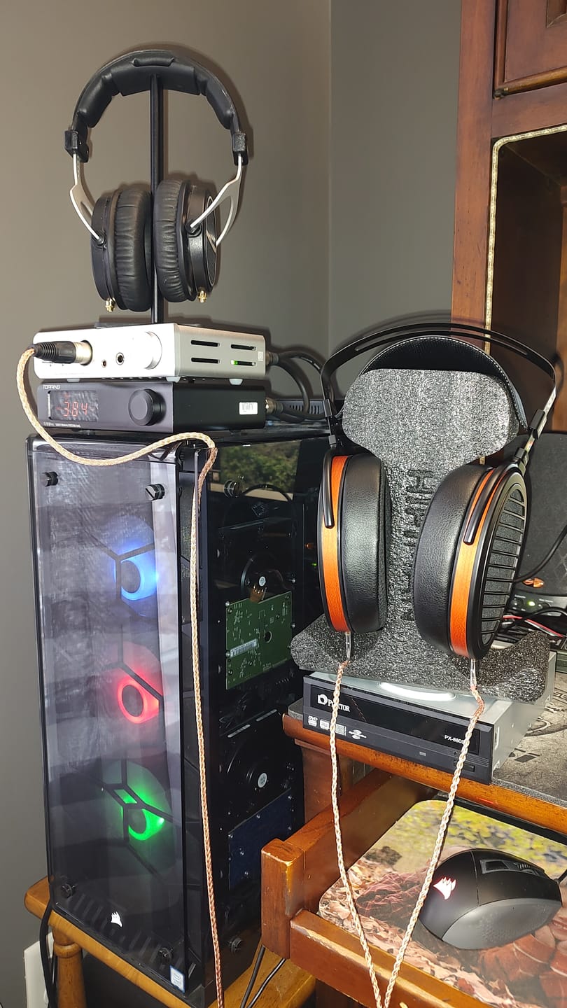 Customer photo review of Hifiman Arya Organic Headphones