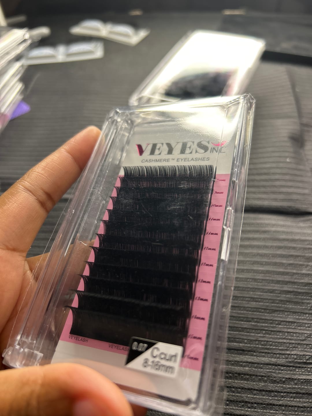 Customer photo review of Cashmere™ Fauxmink Lashes 0.07MM