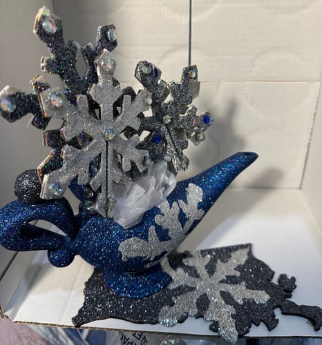 Customer photo review of Unfinished Wood Louisiana Shape - State - Craft - up to 46" DIY