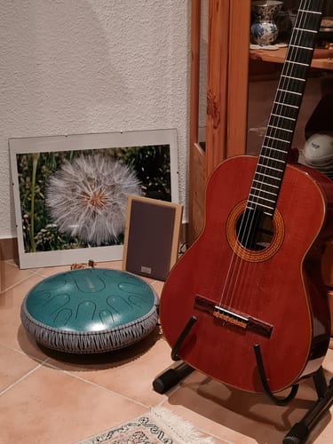 Customer photo review of Sonodrum Zungentrommel - "Premium" - Handgefertigt - 35,5cm - 15 Zungen - C-Dur