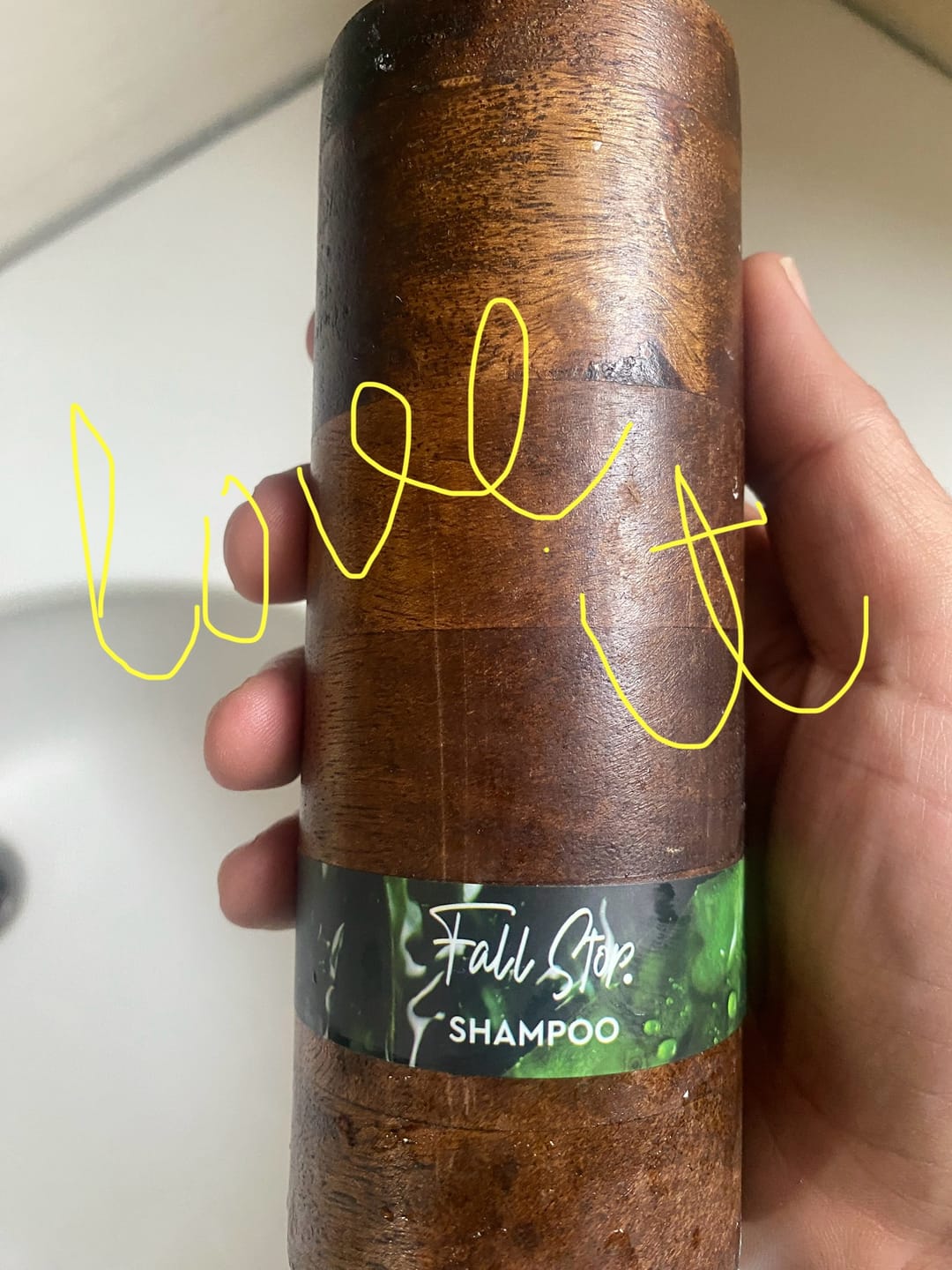Customer photo review of Volumizing Hair Fall StopShampoo 200 ml