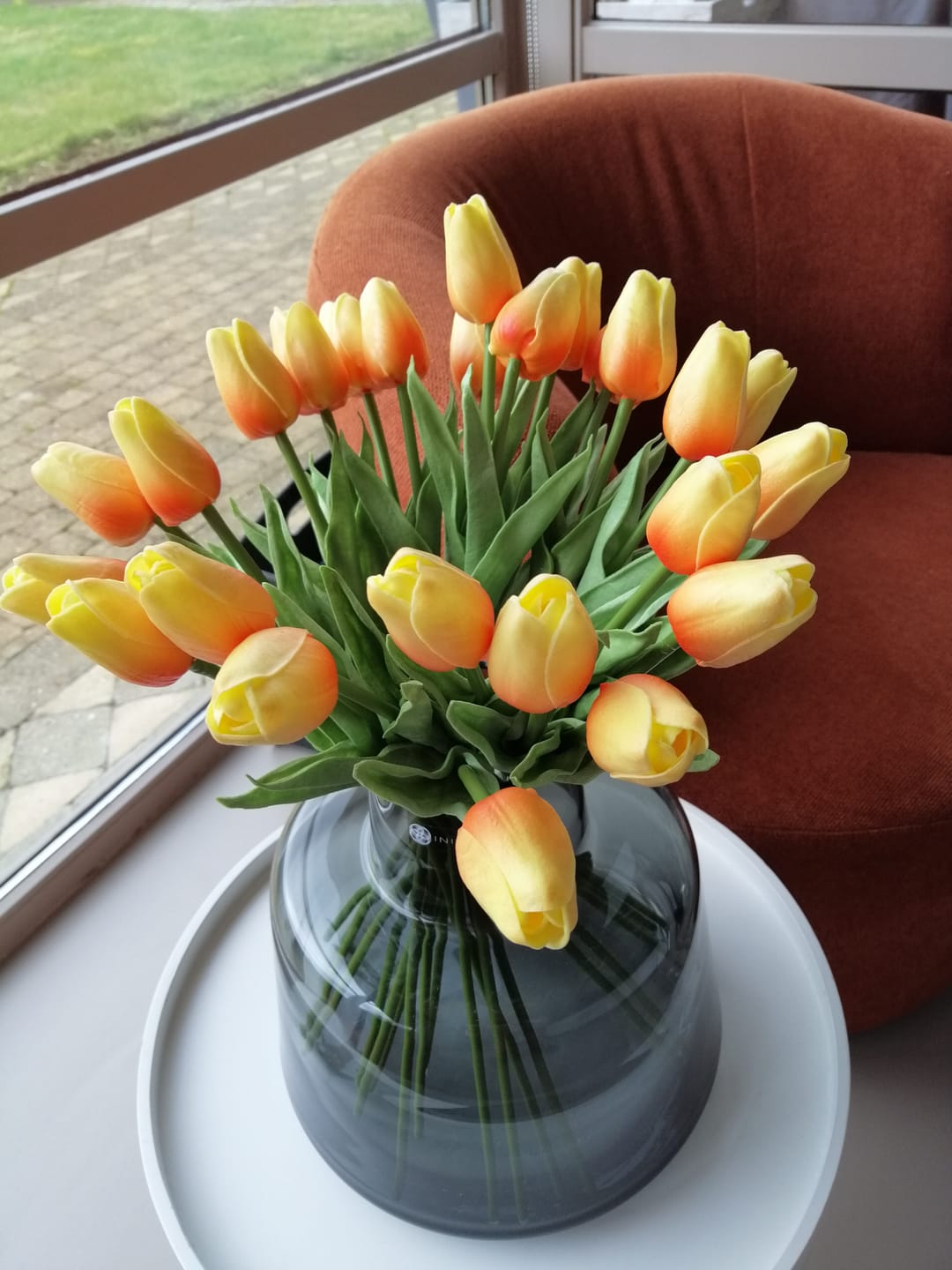 Customer photo review of Tulpen Boeket - Peach (25 stengels)
