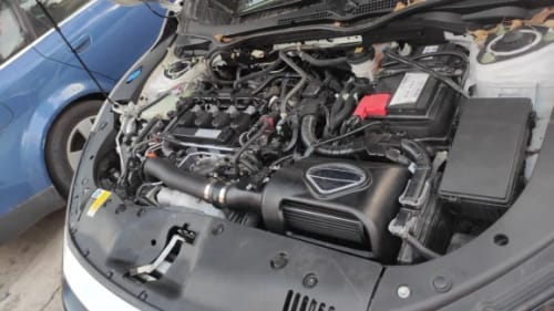 Customer photo review of Cold Air Intake Kit for Honda Civic 10th 1.5T 2016-2021