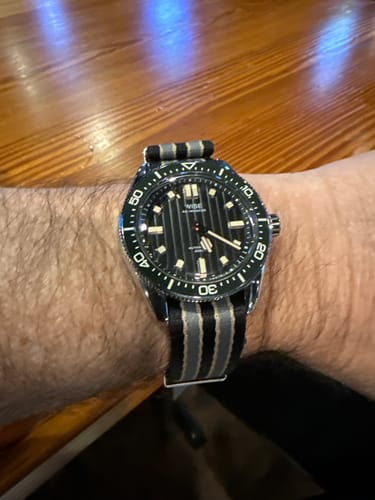 Customer photo review of NTTD Bond Nylon Watch Strap